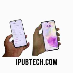 Tampilan layar Samsung Galaxy A35 dan Galaxy A55