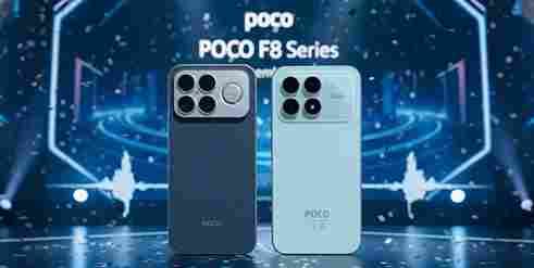 ilustrasi Poco F8 Ultra dan Poco F8 Pro